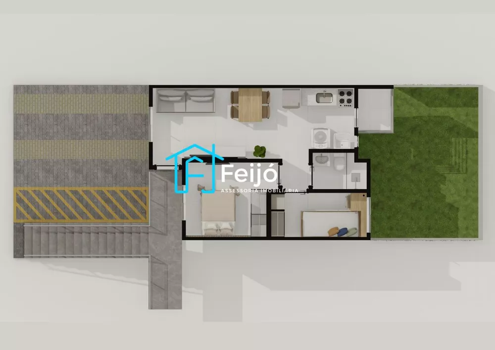 Apartamento, 2 quartos, 44 m² - Foto 5