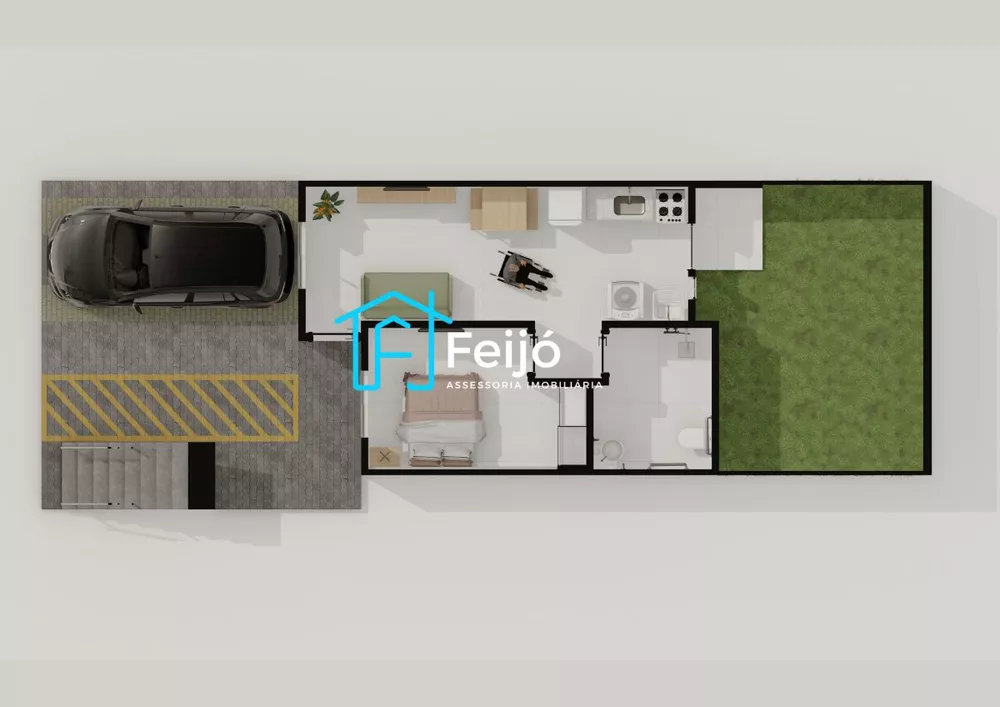 Apartamento, 2 quartos, 44 m² - Foto 6