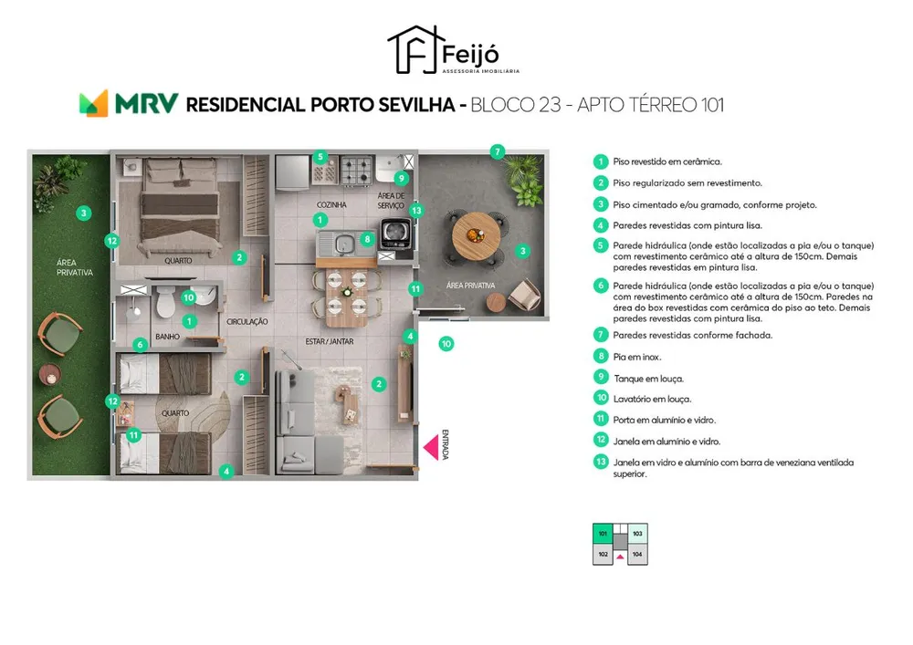 Apartamento, 2 quartos, 38 m² - Foto 17