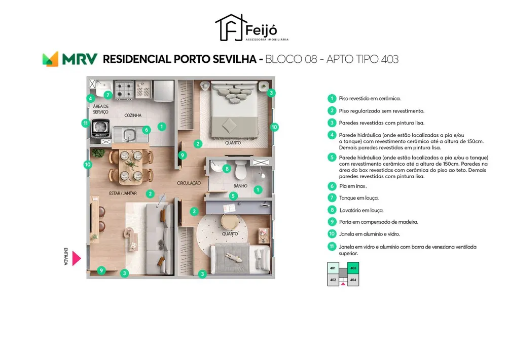 Apartamento, 2 quartos, 38 m² - Foto 5
