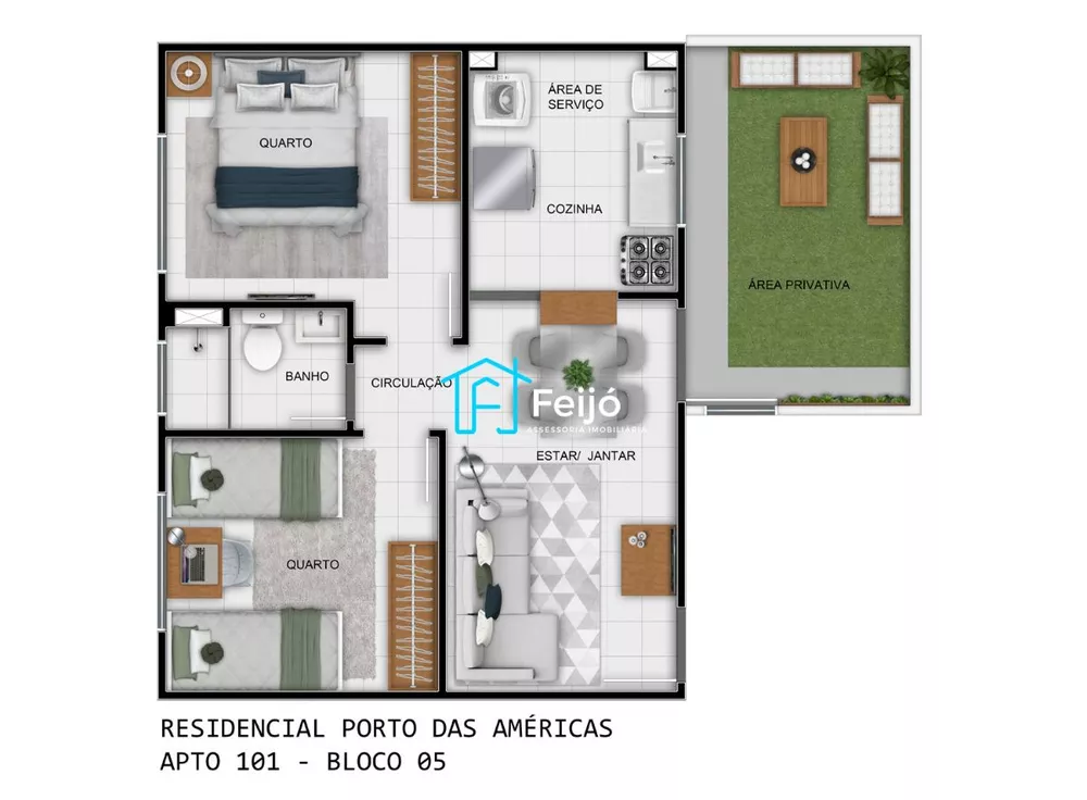 Apartamento, 2 quartos, 40 m² - Foto 8
