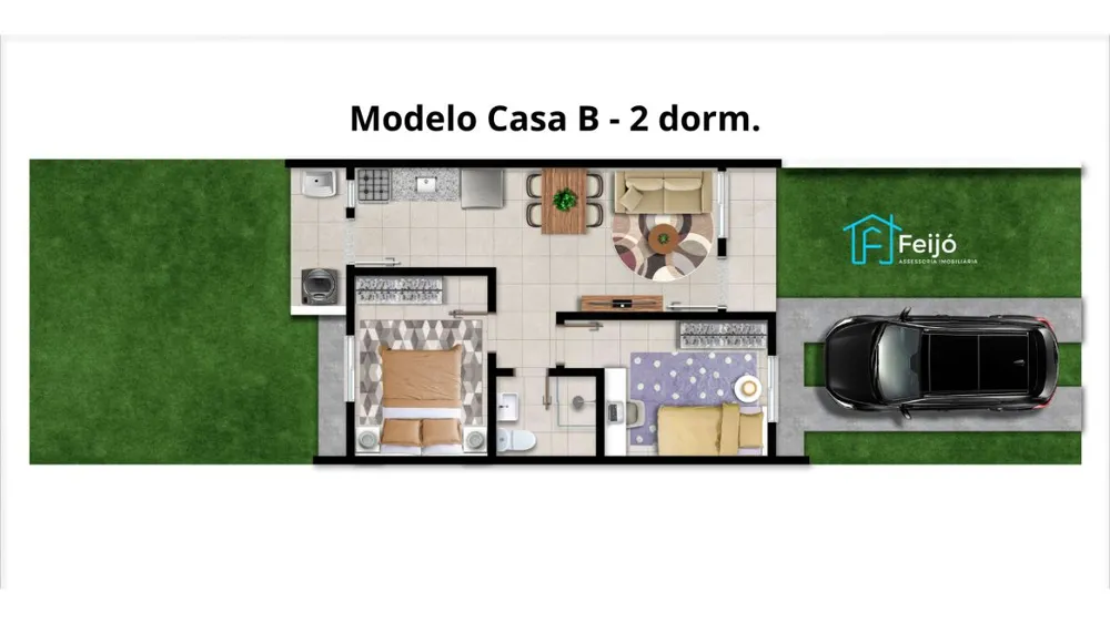 Casa, 2 quartos, 47 m² - Foto 16