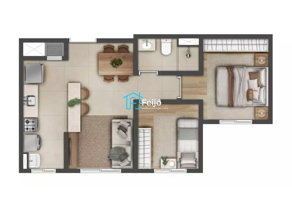 Apartamento, 2 quartos, 42 m² - Foto 11