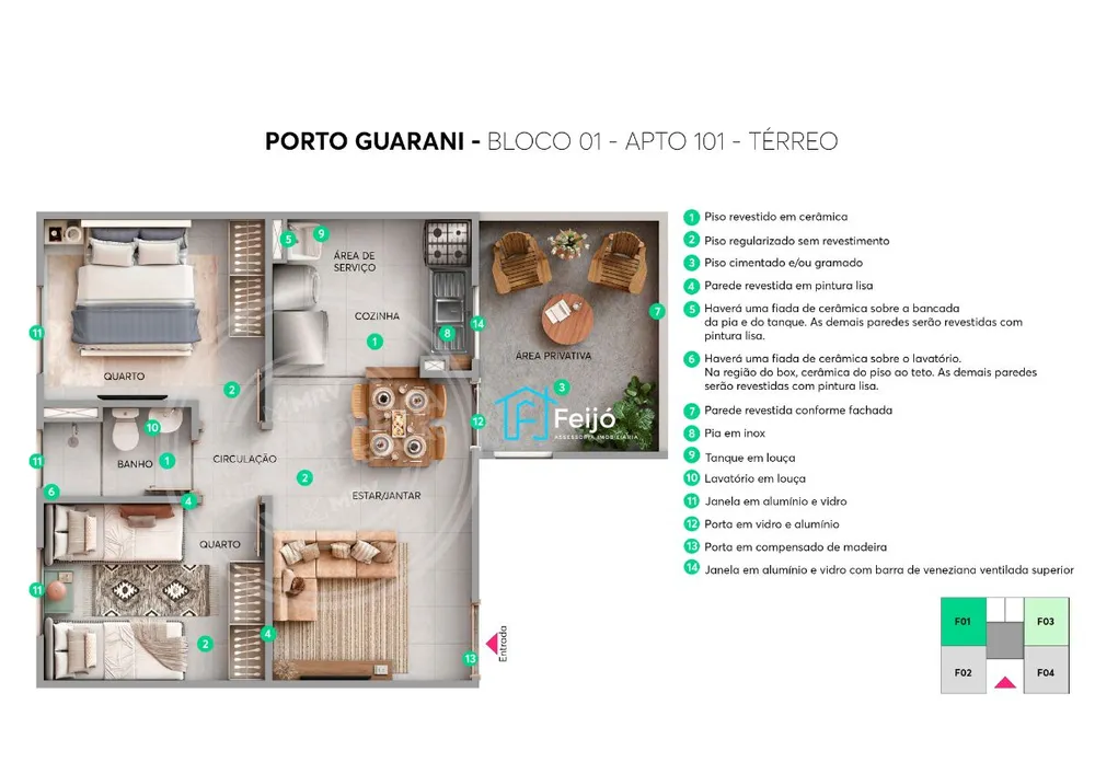 Apartamento, 2 quartos, 42 m² - Foto 12