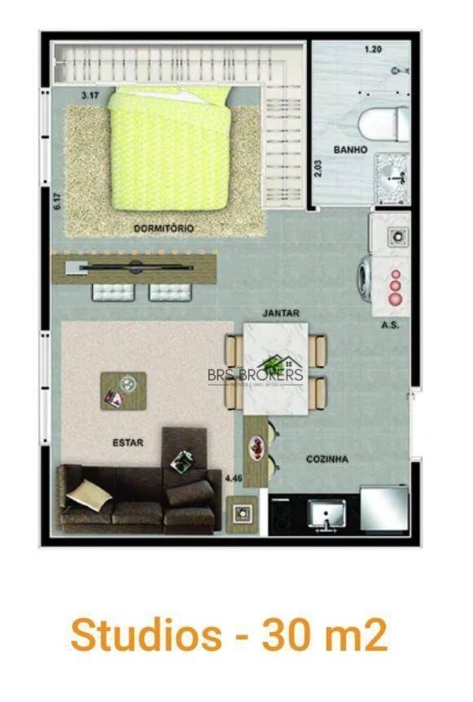 Apartamento, 2 quartos, 47 m² - Foto 10