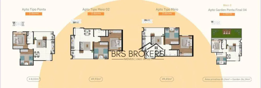 Apartamento, 2 quartos, 48 m² - Foto 22