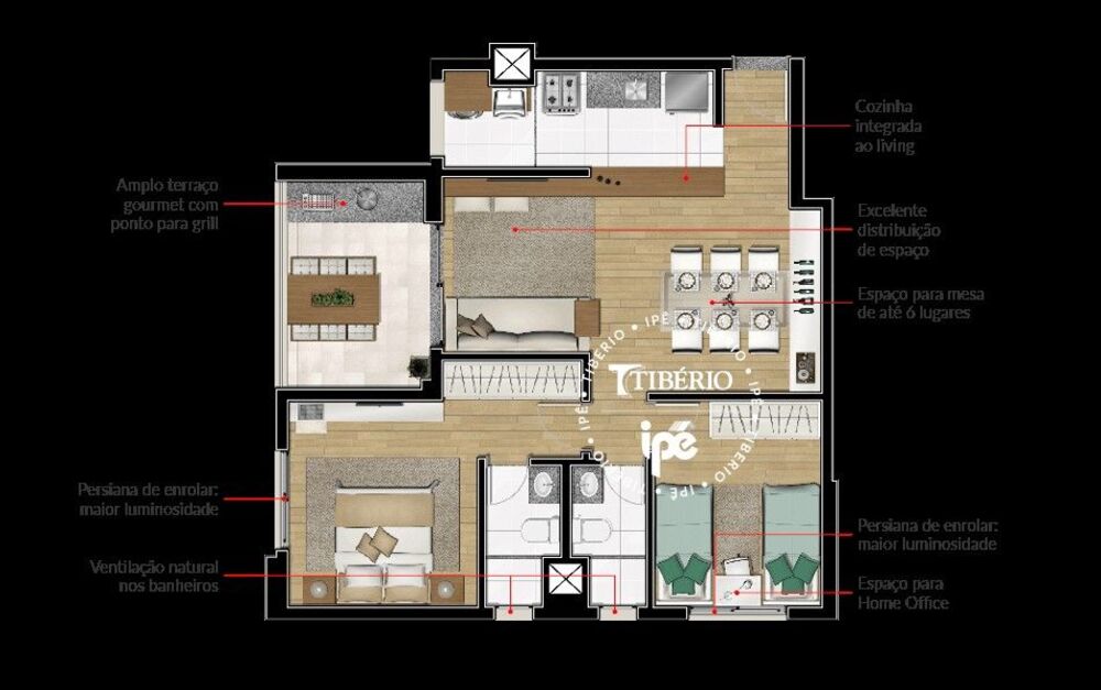 Apartamento à venda com 2 quartos, 71m² - Foto 32