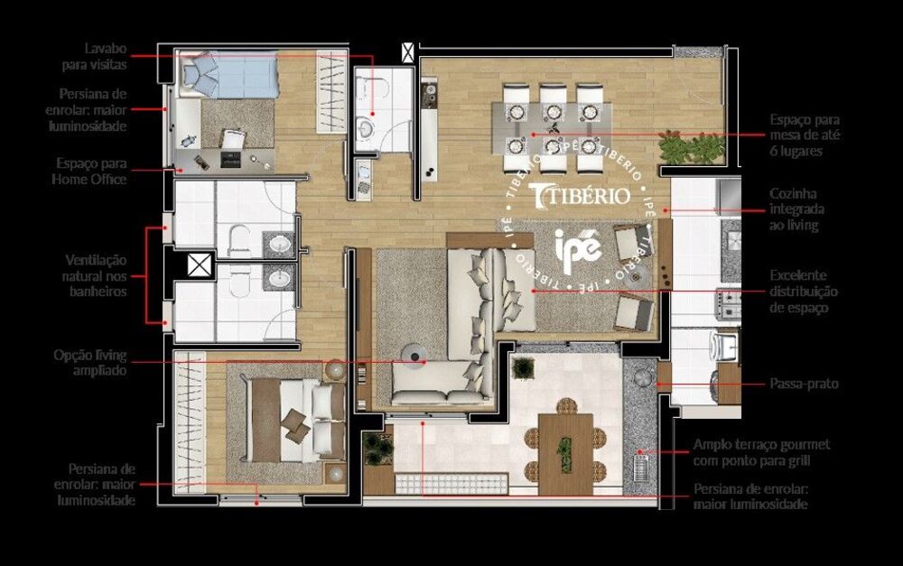 Apartamento à venda com 2 quartos, 71m² - Foto 35