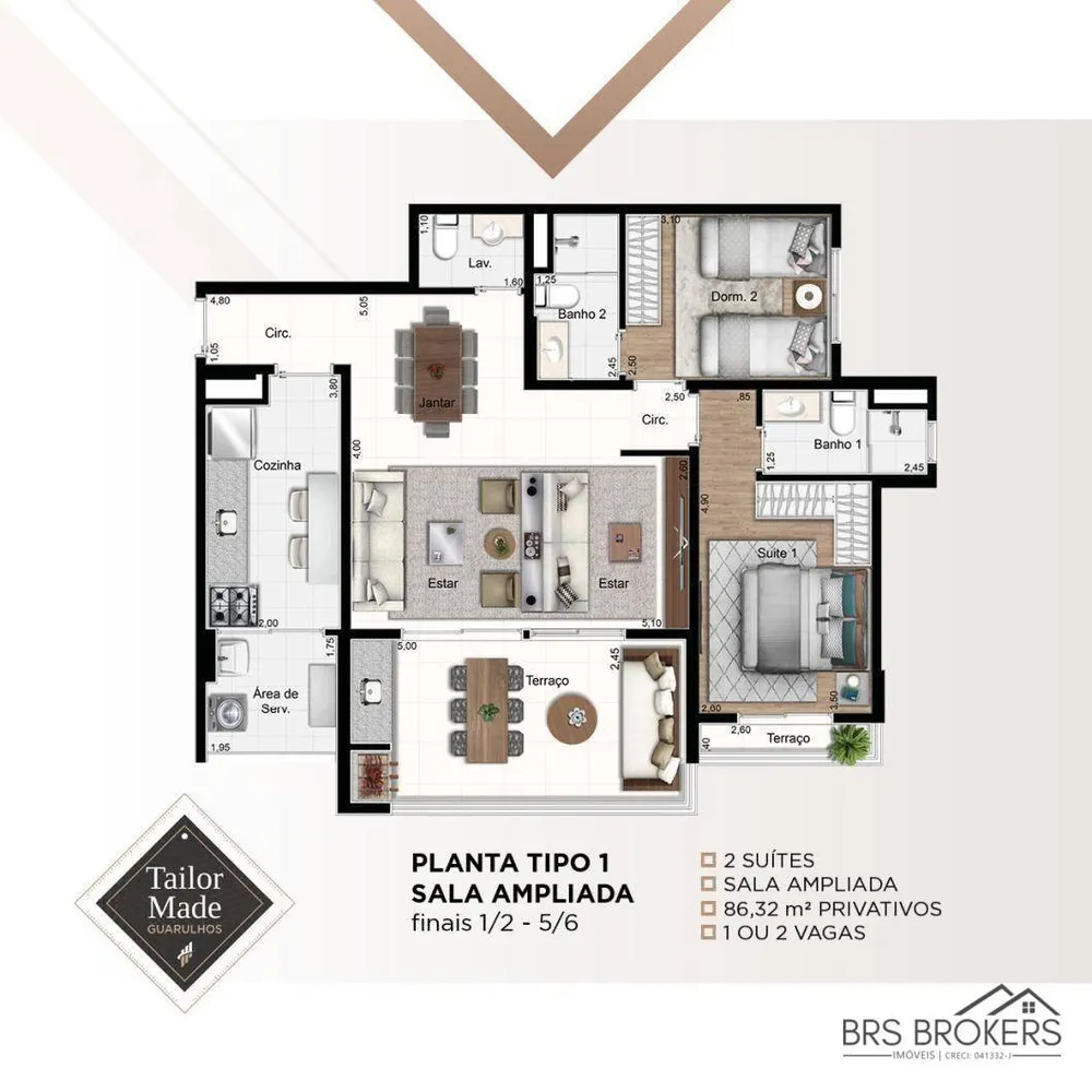 Apartamento, 3 quartos, 86 m² - Foto 12