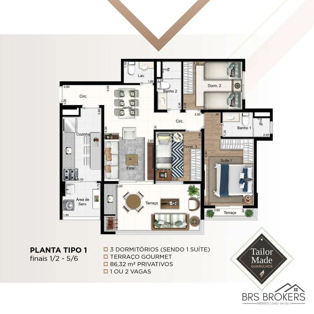 Apartamento, 3 quartos, 86 m² - Foto 10