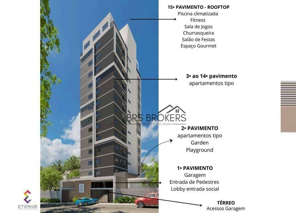 Apartamento, 2 quartos, 43 m² - Foto 2