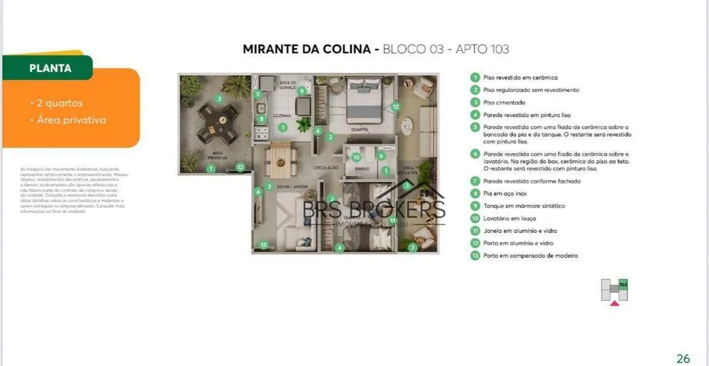 Apartamento, 2 quartos, 40 m² - Foto 13