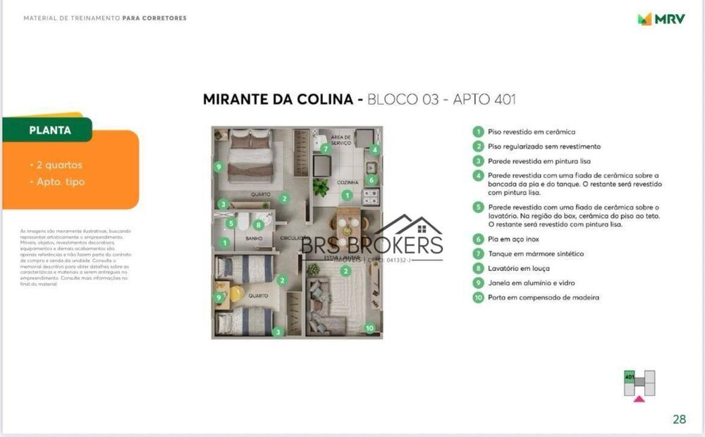 Apartamento, 2 quartos, 40 m² - Foto 10