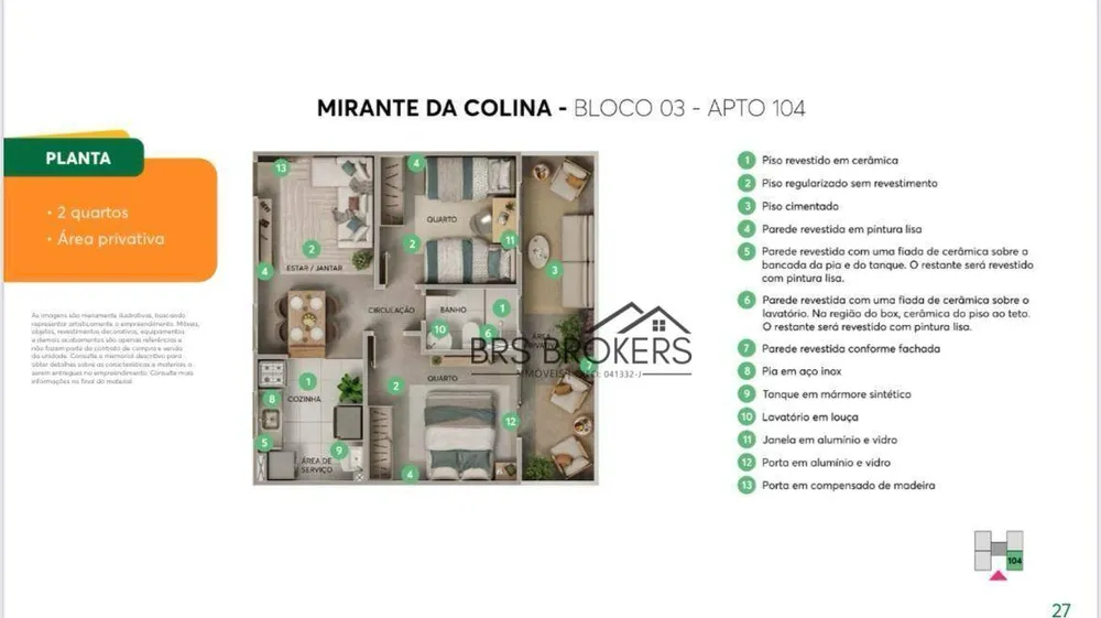 Apartamento, 2 quartos, 40 m² - Foto 14