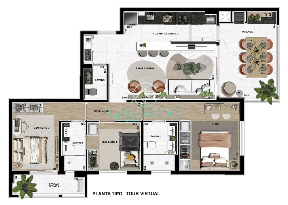 Apartamento, 3 quartos, 103 m² - Foto 16