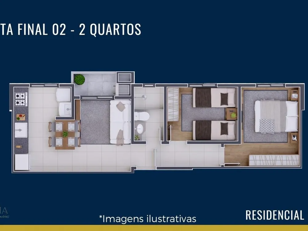 Apartamento, 2 quartos - Foto 7