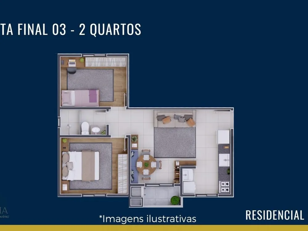Apartamento, 2 quartos - Foto 10