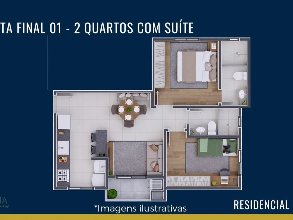 Apartamento, 2 quartos - Foto 5