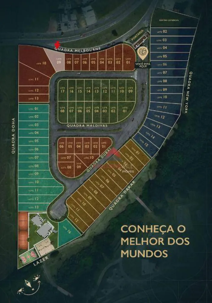 Loteamento e Condomínio, 950 m² - Foto 1