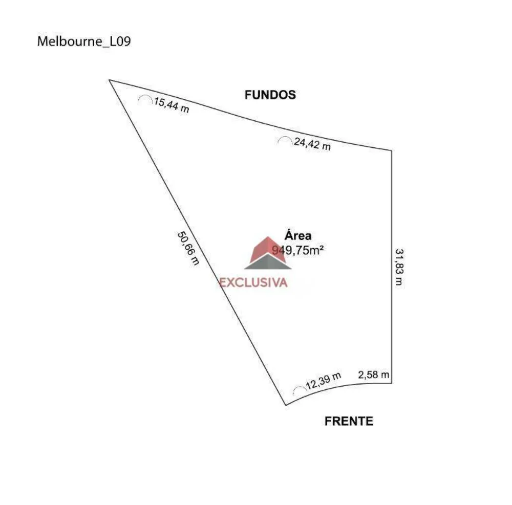 Loteamento e Condomínio, 950 m² - Foto 2