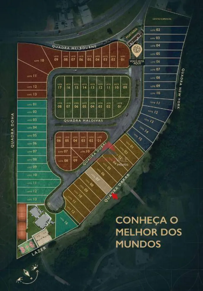 Loteamento e Condomínio, 882 m² - Foto 1