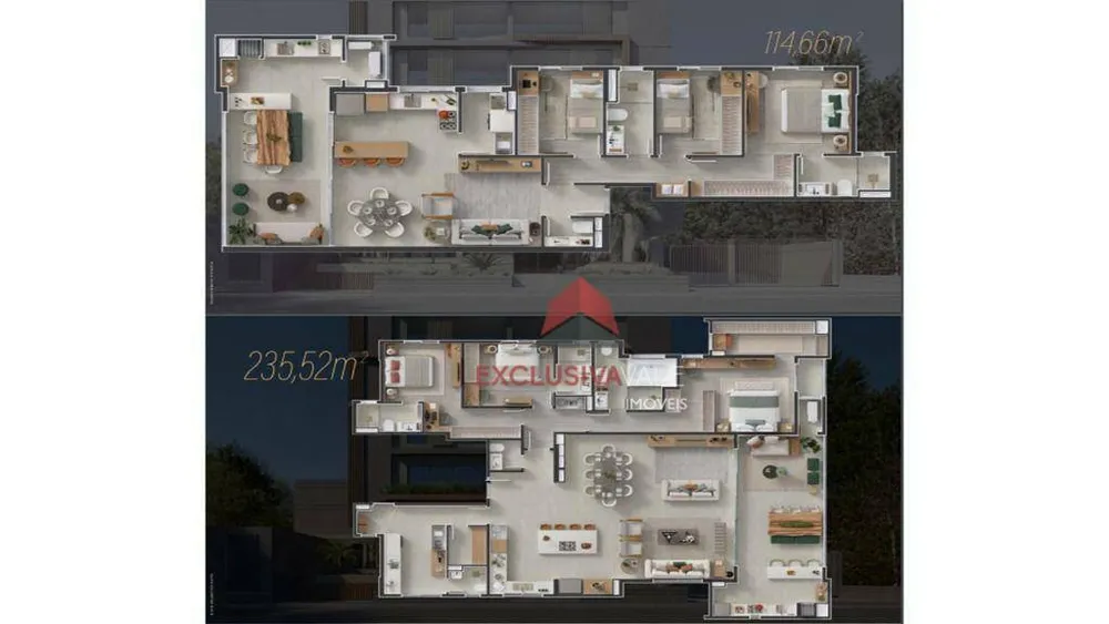 Apartamento, 3 quartos, 117 m² - Foto 4