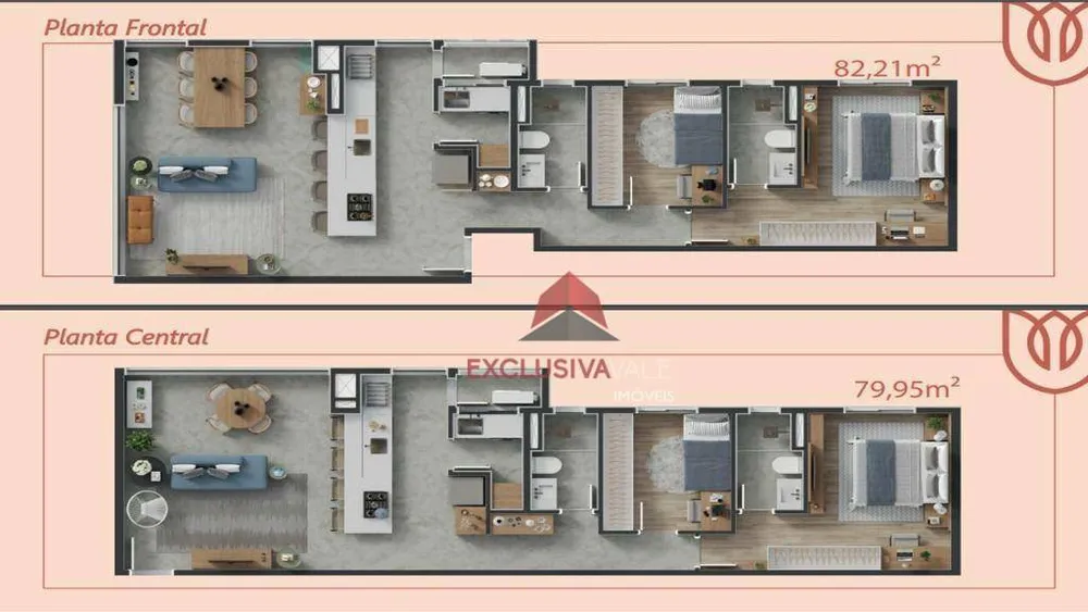 Apartamento, 2 quartos, 82 m² - Foto 2