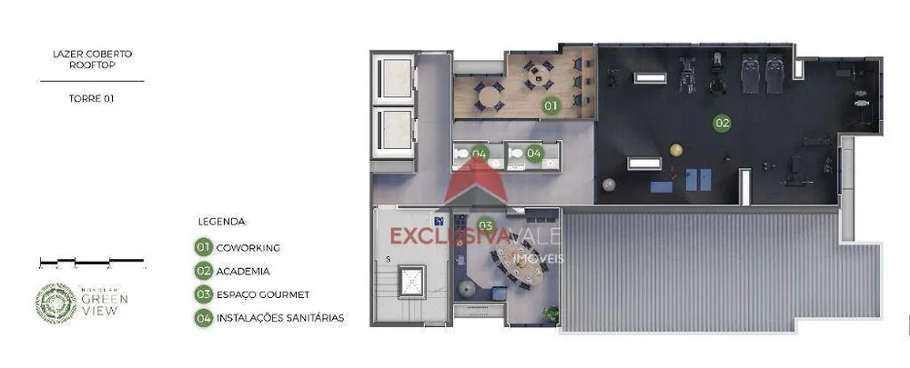 Apartamento, 2 quartos, 66 m² - Foto 1