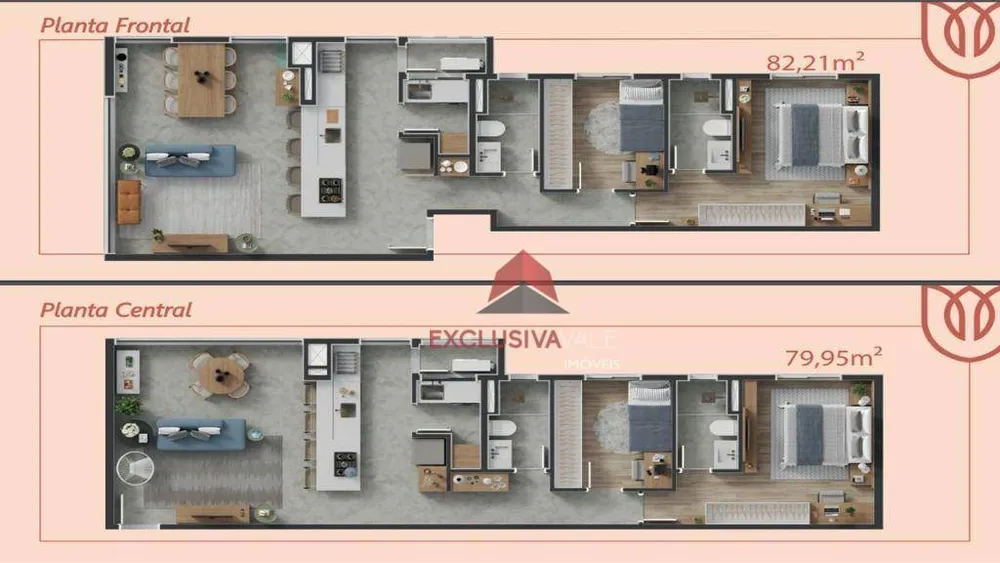 Apartamento, 2 quartos, 79 m² - Foto 1