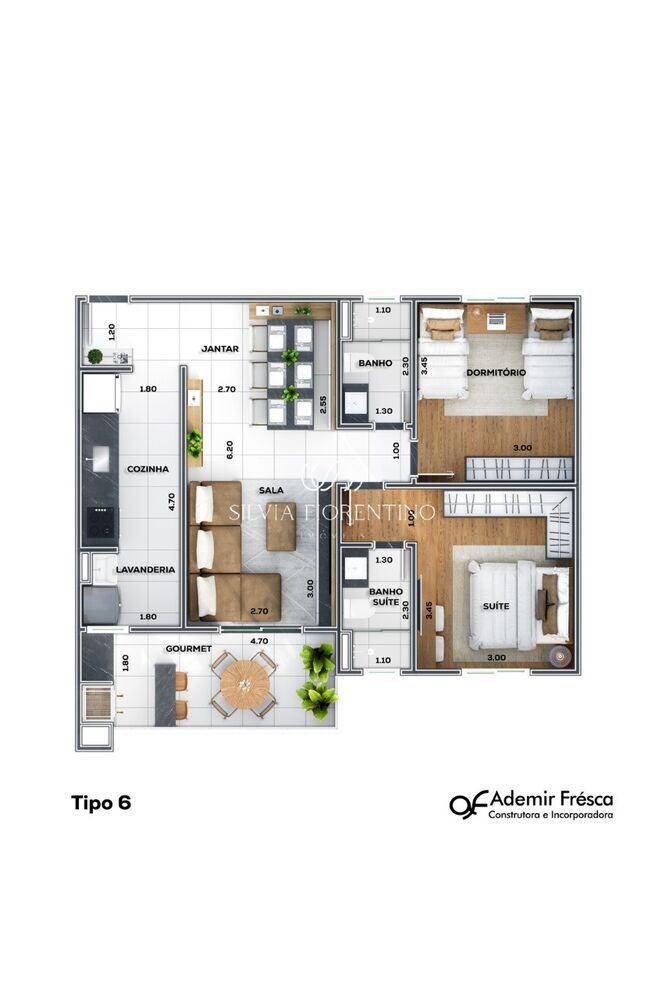 Apartamento, 2 quartos, 76 m² - Foto 5