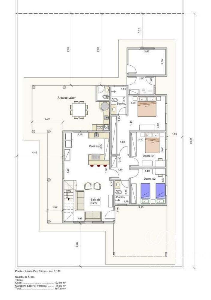 Casa, 3 quartos, 200 m² - Foto 7