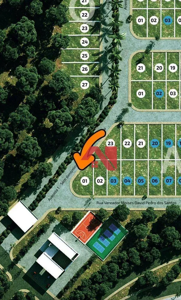 Loteamento e Condomínio, 423 m² - Foto 2