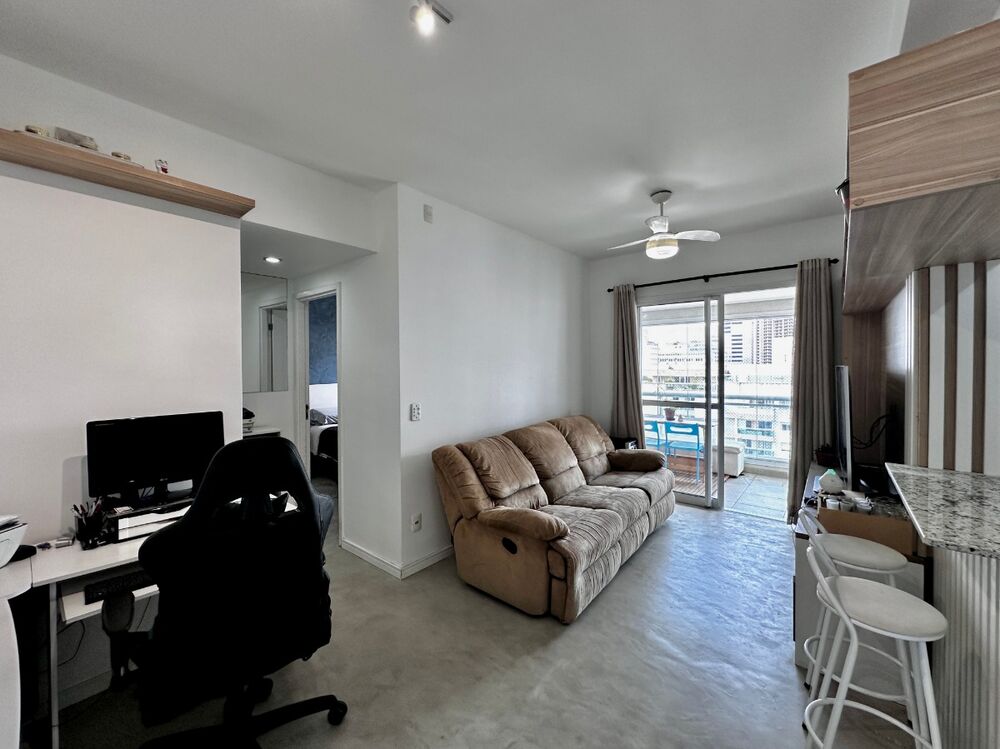 Apartamento à venda com 1 quarto, 46m² - Foto 2