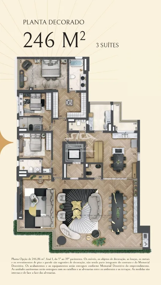 Apartamento, 4 quartos, 246 m² - Foto 4