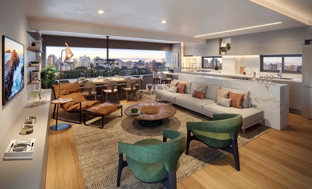 Apartamento, 3 quartos, 124 m² - Foto 2