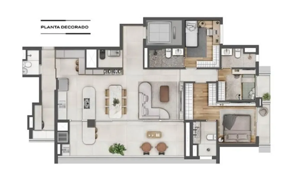 Apartamento, 4 quartos, 146263 m² - Foto 8