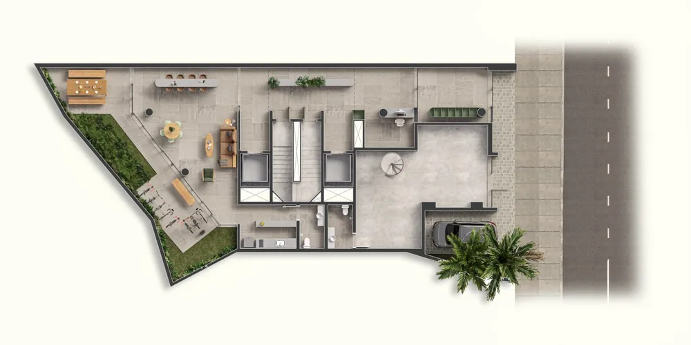 Apartamento, 1 quarto, 2331 m² - Foto 10