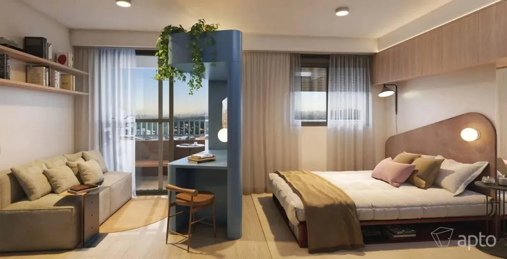 Apartamento, 1 quarto, 2829 m² - Foto 2