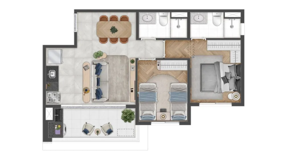 Apartamento, 2 quartos, 4749 m² - Foto 12