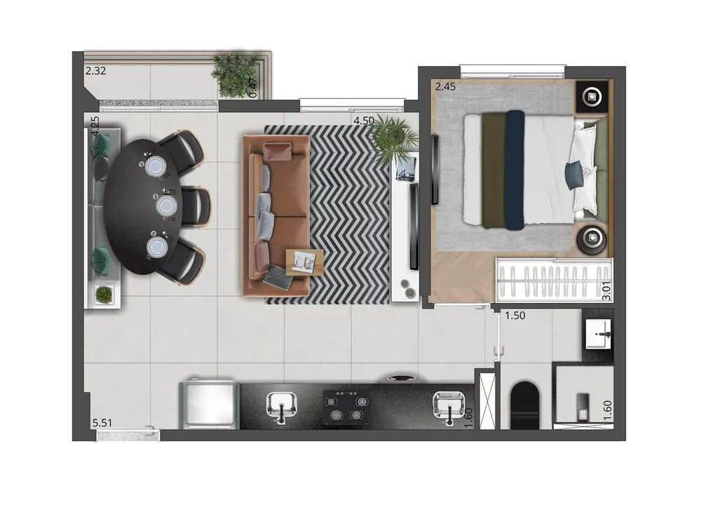 Casa, 2 quartos, 3642 m² - Foto 12