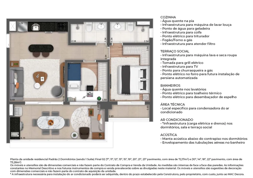 Apartamento, 3 quartos, 21125 m² - Foto 11