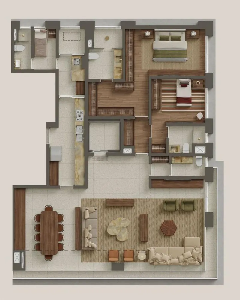 Apartamento, 3 quartos, 192543 m² - Foto 8