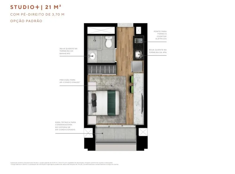 Apartamento, 1 quarto, 2129 m² - Foto 4