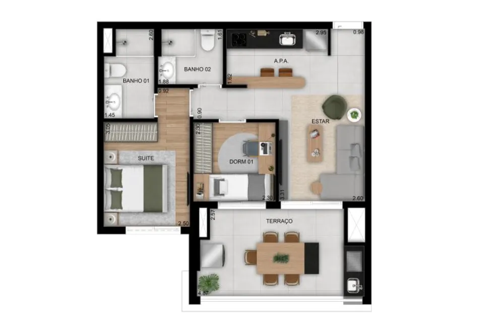 Apartamento, 3 quartos, 27148 m² - Foto 5