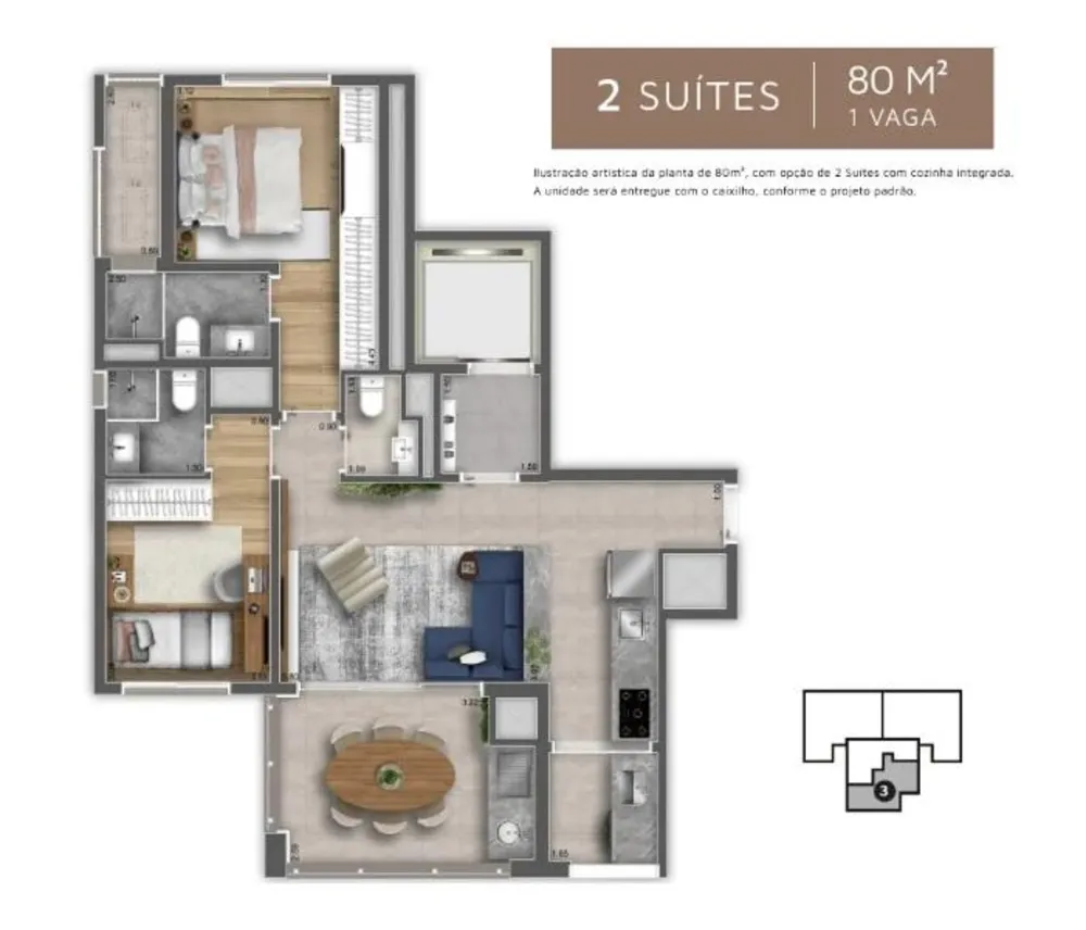 Apartamento, 4 quartos, 23296 m² - Foto 5
