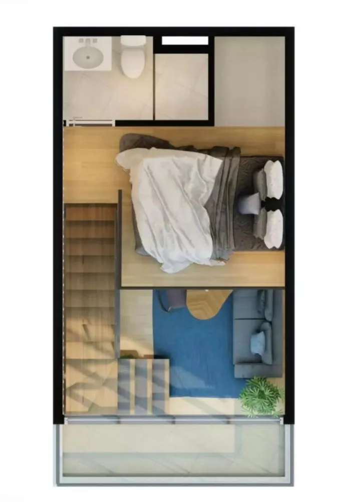 Apartamento, 1 quarto, 2458 m² - Foto 6
