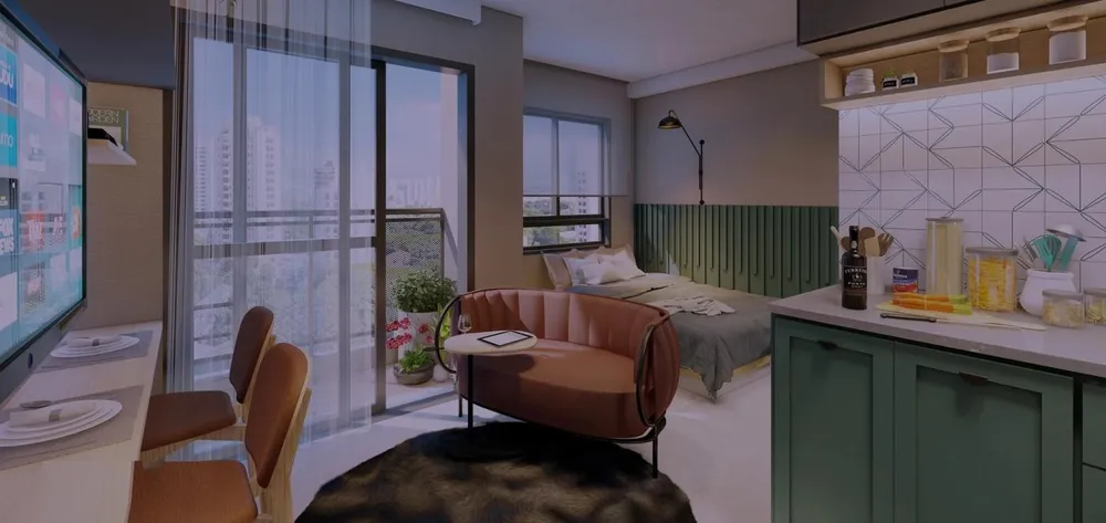 Apartamento, 1 quarto, 2458 m² - Foto 8