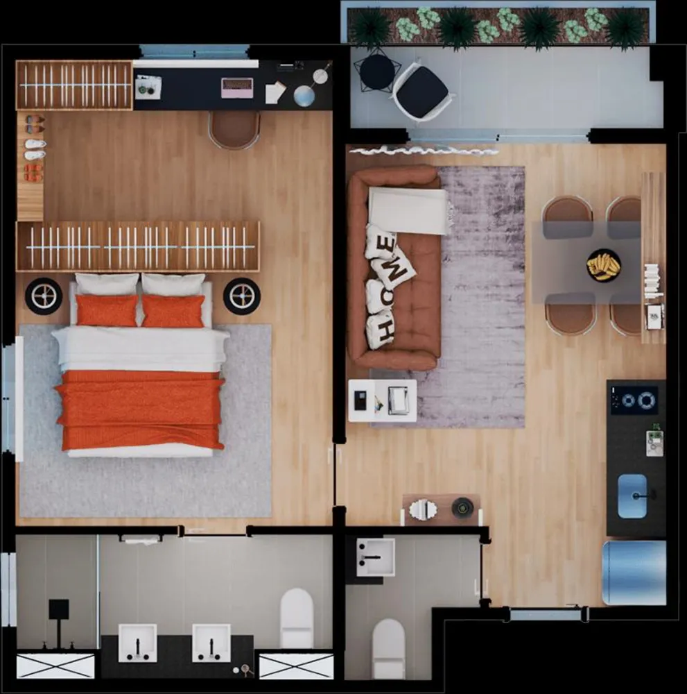 Apartamento, 2 quartos, 2348 m² - Foto 11