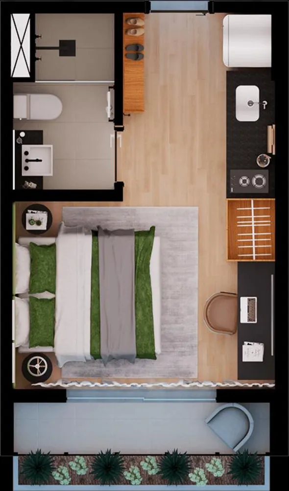 Apartamento, 2 quartos, 2348 m² - Foto 9