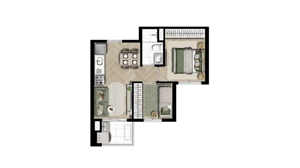 Casa, 2 quartos, 3641 m² - Foto 12